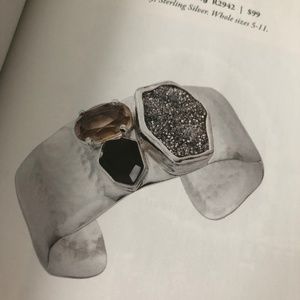 Silpada Crystal Cave Cuff Bracelet